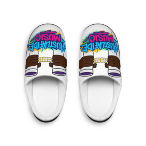 Hustlafide Music Dub Cup Slippers